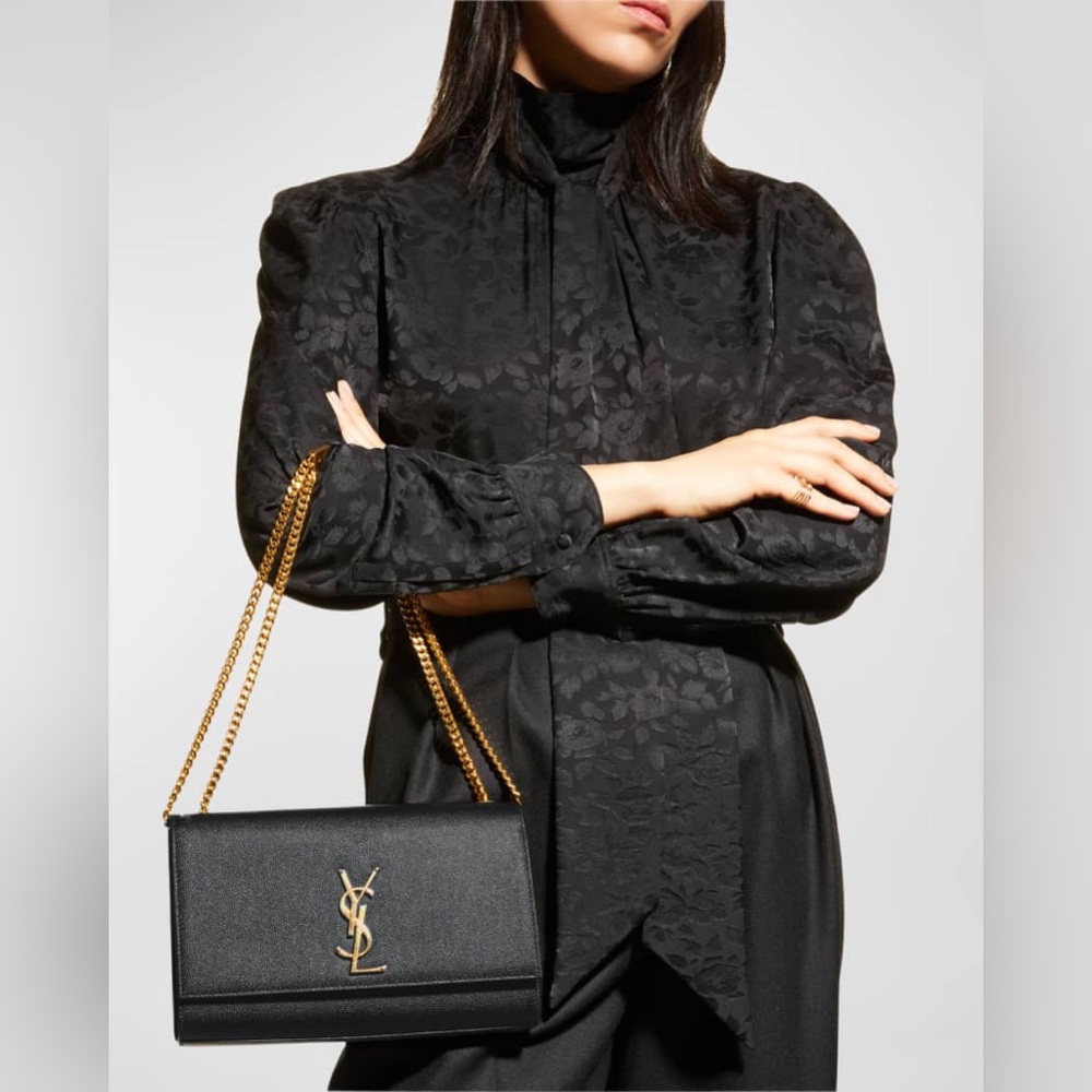 Authentic YSL Medium Handbag on Chain